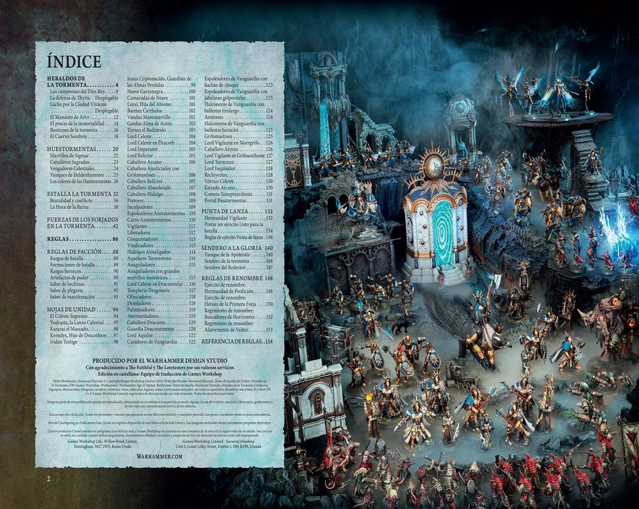 TOMO DE BATALLA: STORMCAST ETERNALS ESPAÑOL