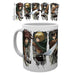 TAZA 320 ML PERSONAJES ATAQUE A LOS TITANES