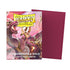 POMEGRANATE & GOLD DUAL MATTE - FUNDAS DRAGON SHIELD - 100PC