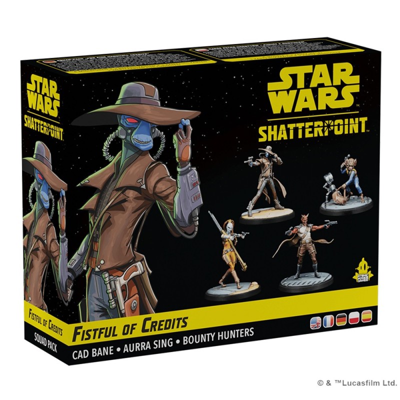 FISTFUL OF CREDITS CAD BANE SQUAD PACK STAR WARS SHATTERPOINT