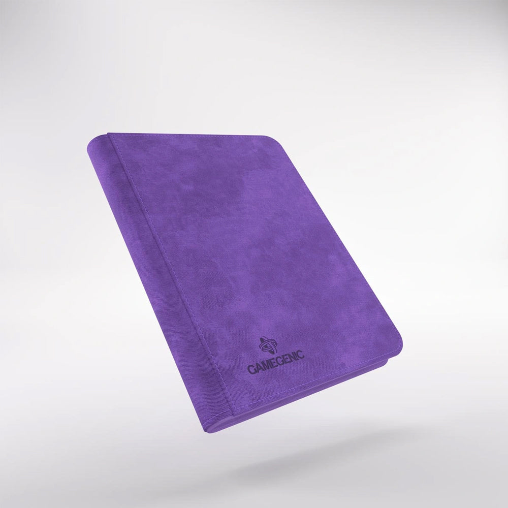 ZIP-UP ALBUM 8-POCKET PURPLE