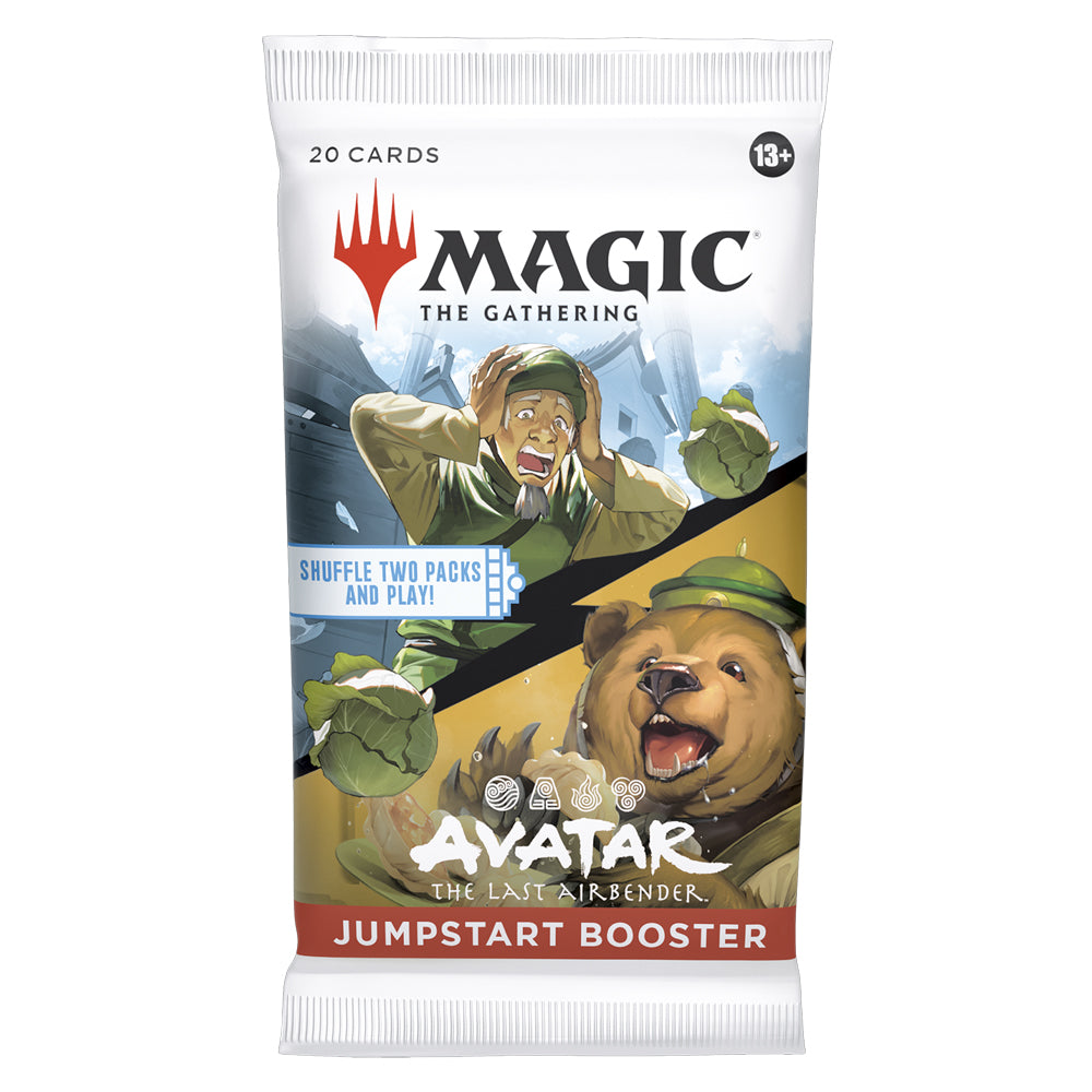 SOBRE DE 20 CARTAS JUMPSTART BOOSTERS - AVATAR LA LEYENDA DE AANG - MAGIC THE GATHERING (INGLÉS)
