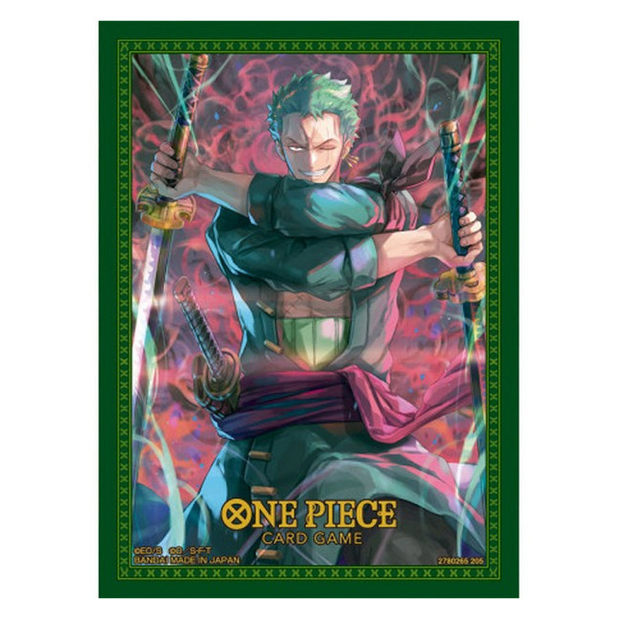FUNDAS ONE PIECE CARD GAME RORONOA ZORO (70 uds.)