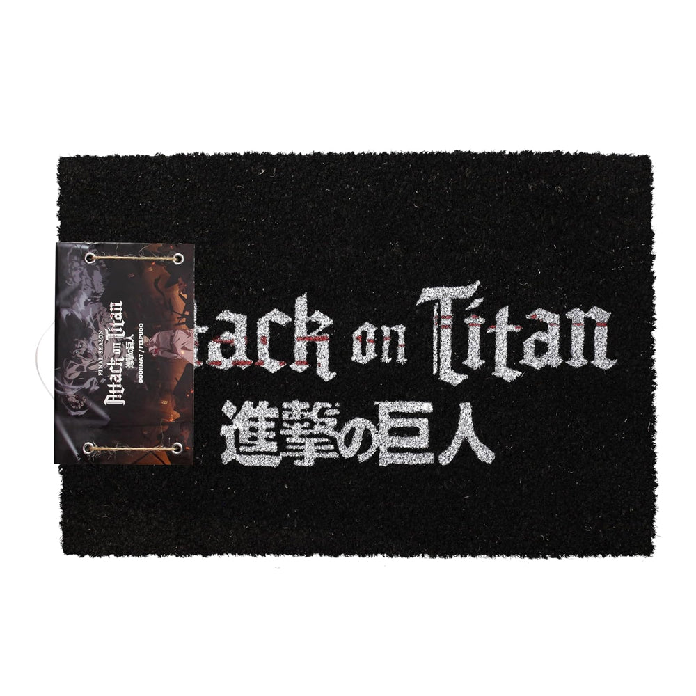 FELPUDO 60X40 CM LOGO ATTACK ON TITAN