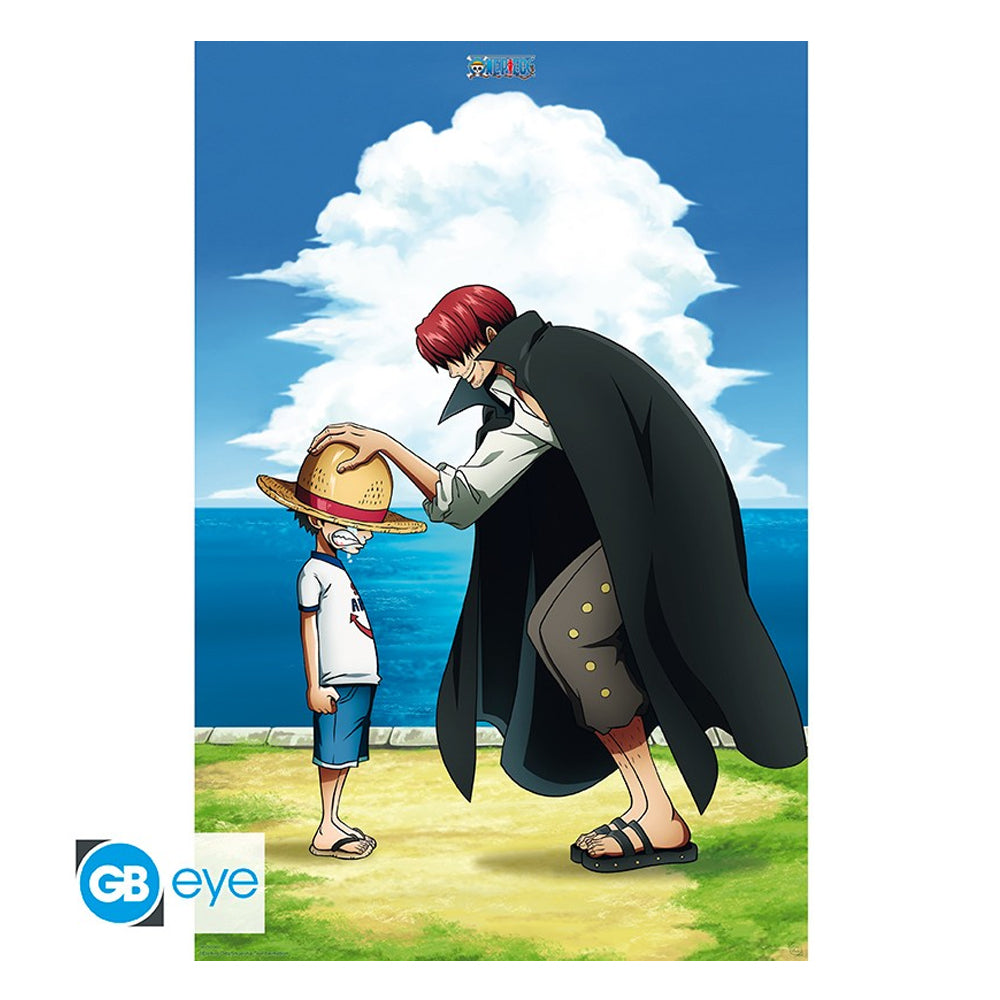 POSTER SHANKS & LUFFY ONE PIECE