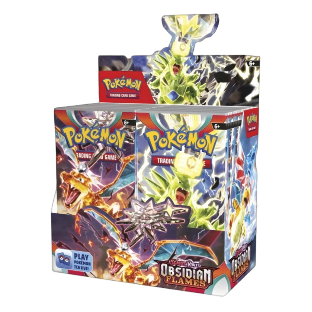 CAJA DE 36 SOBRES LLAMAS OBSIDIANAS - POKEMON TCG (ESPAÑOL)