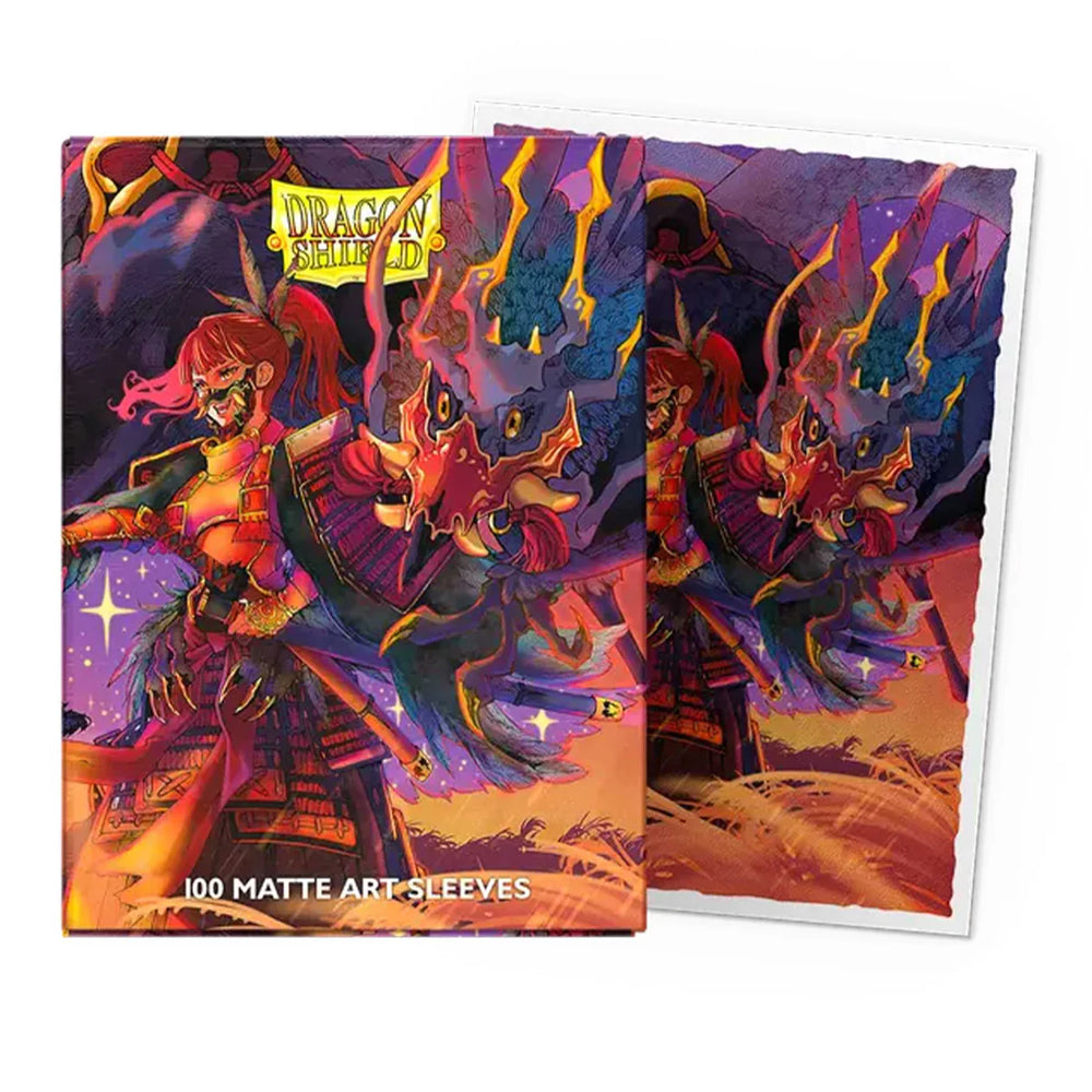 MATTE ART SLEEVES THE FALLEN - FUNDAS DRAGON SHIELD - 100PC