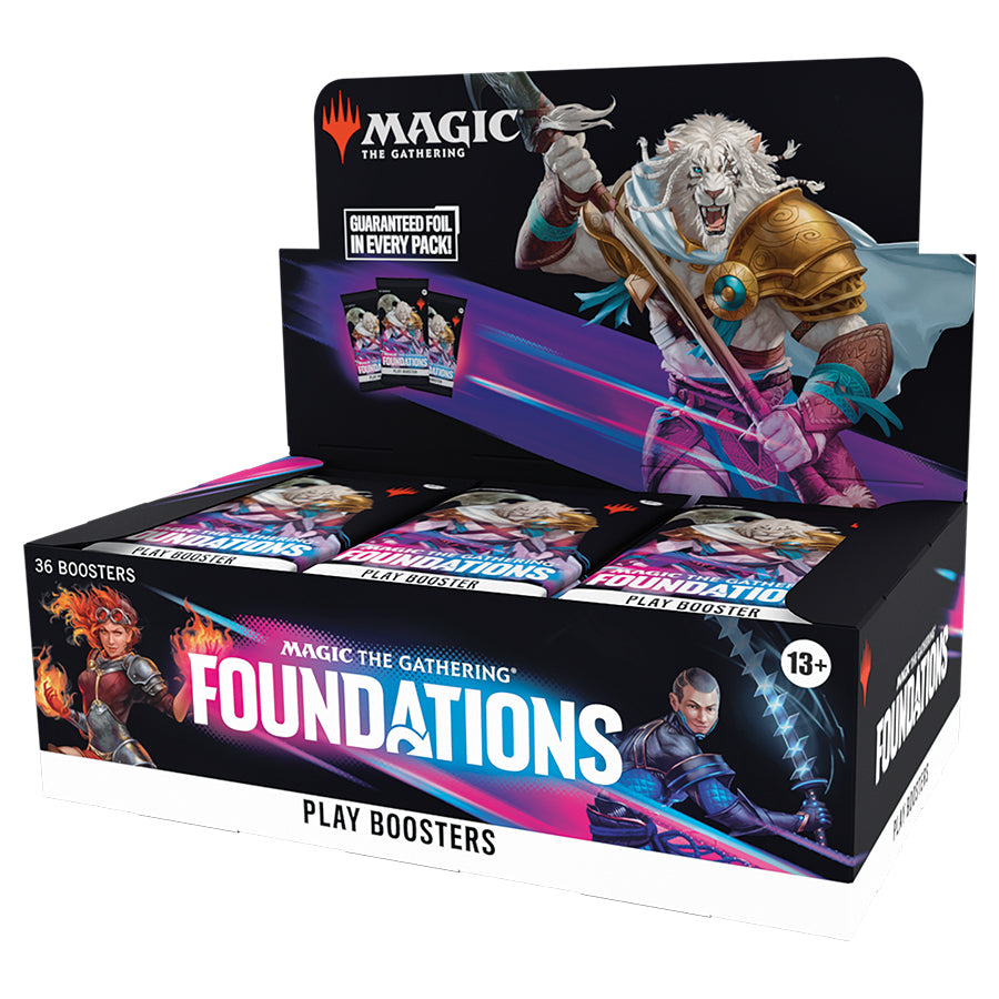 CAJA DE  36 SOBRES DE JUEGO FOUNDATIONS - MAGIC THE GATHERING (INGLÉS)