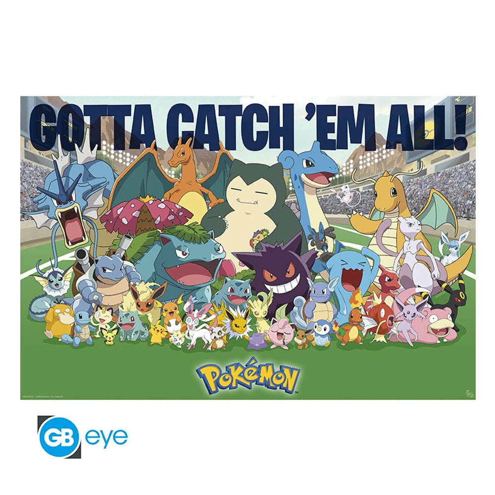 POSTER ALL TIMES FAVORITES POKEMON