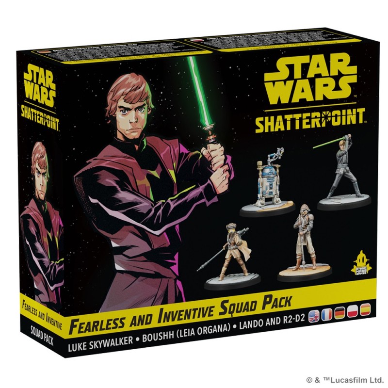 FEARLESS AND INVENTIVE SQUAD PACK STAR WARS SHATTERPOINT