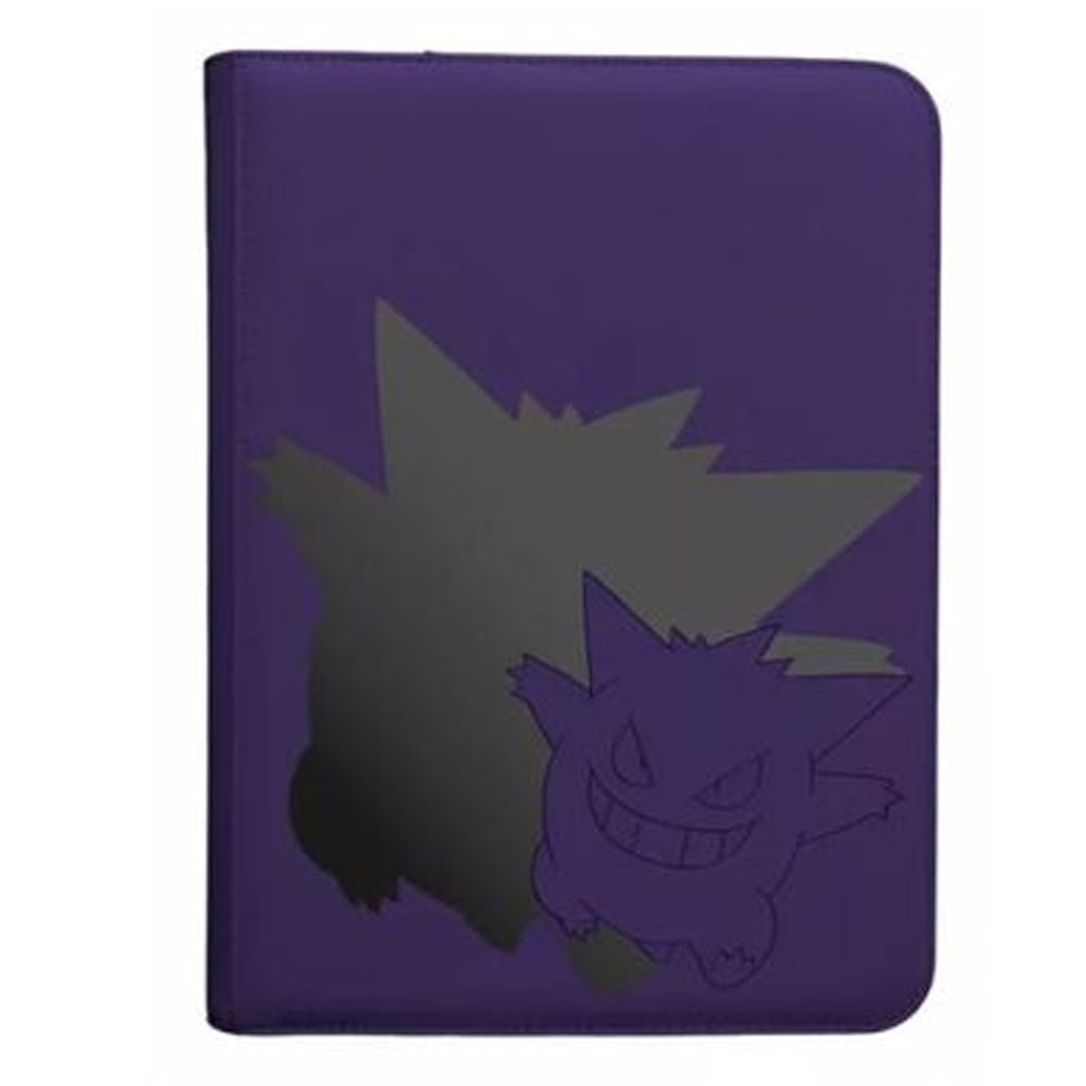 ALBUM 9 BOLSILLOS ELITE SERIES: GENGAR ZIPPERED PRO-BINDER FOR POKÉMON