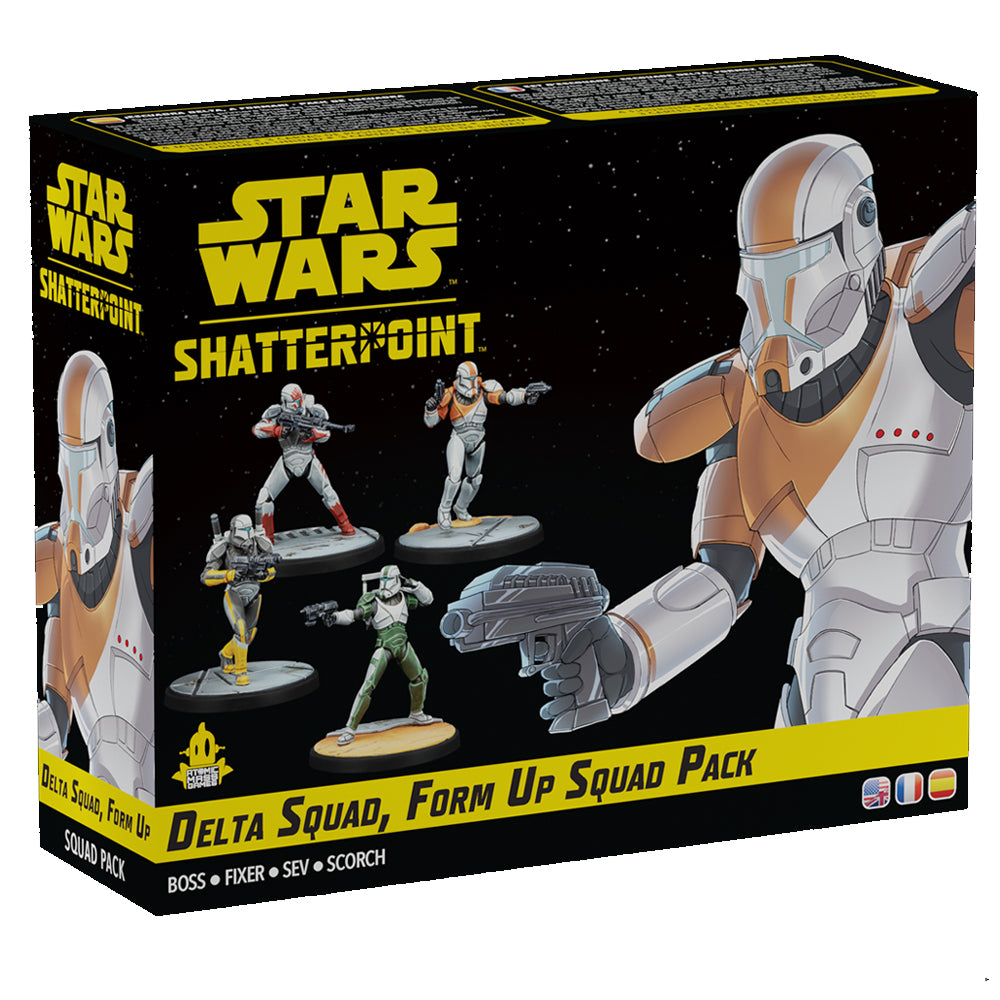DELTA SQUAD, FORM UP SQUAD PACK STAR WARS SHATTERPOINT