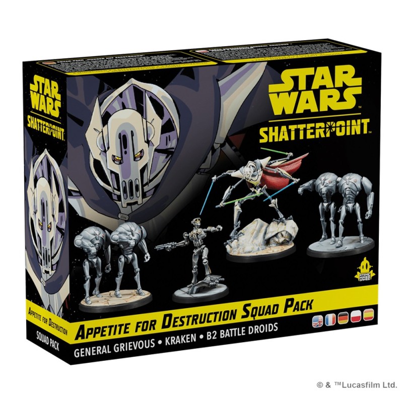 APPETITE FOR DESTRUCTION SQUAD PACK STAR WARS SHATTERPOINT