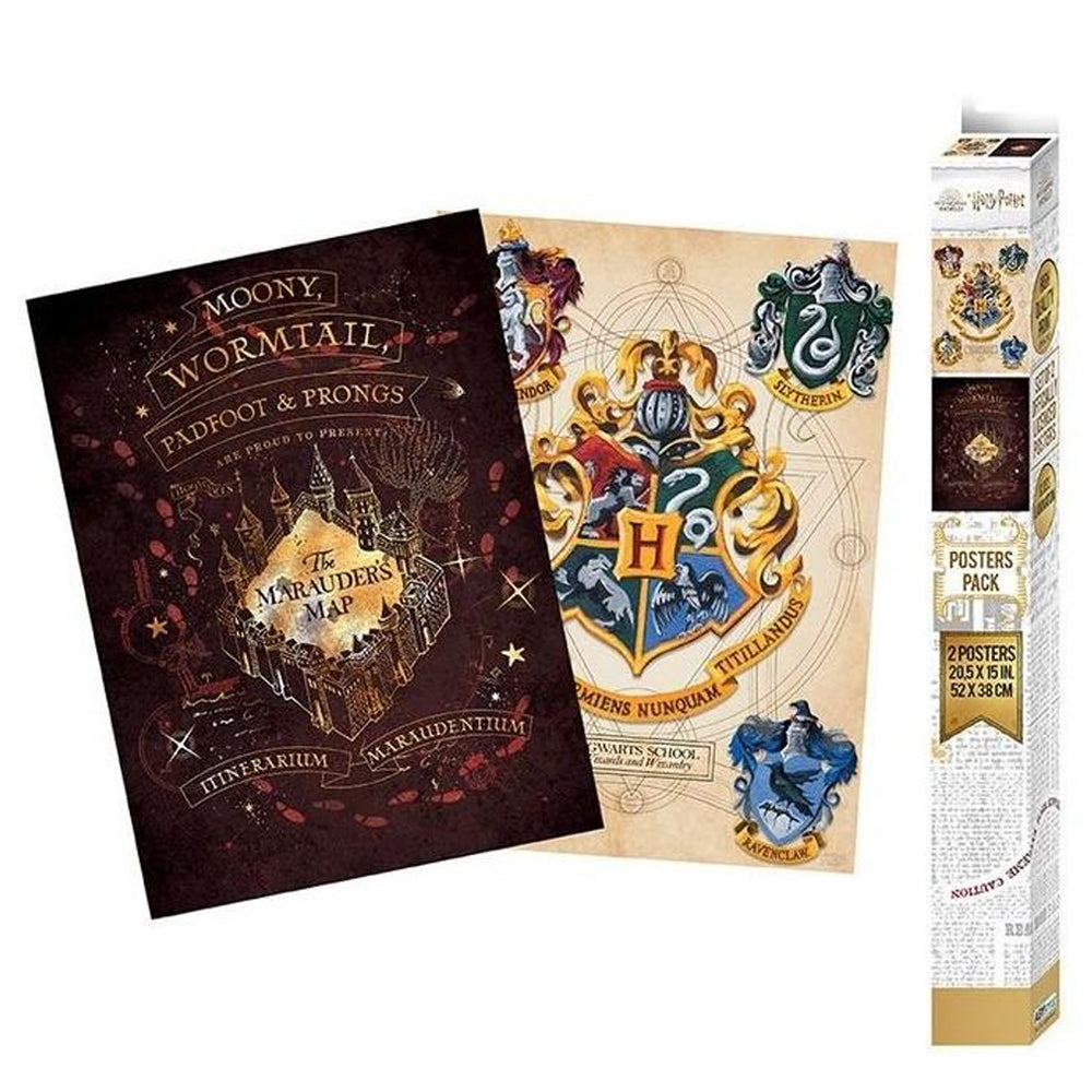 SET 2 CHIBI POSTER HARRY POTTER