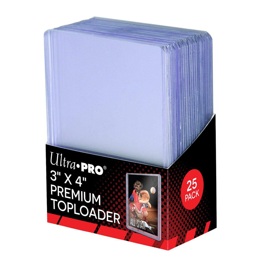 FUNDAS PREMIUM TRANSPARENTES DE 3" X 4" PARA TARJETAS DE TAMAÑO ESTÁNDAR (25)