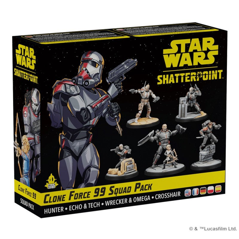 CLONE FORCE 99 SQUAD PACK STAR WARS SHATTERPOINT