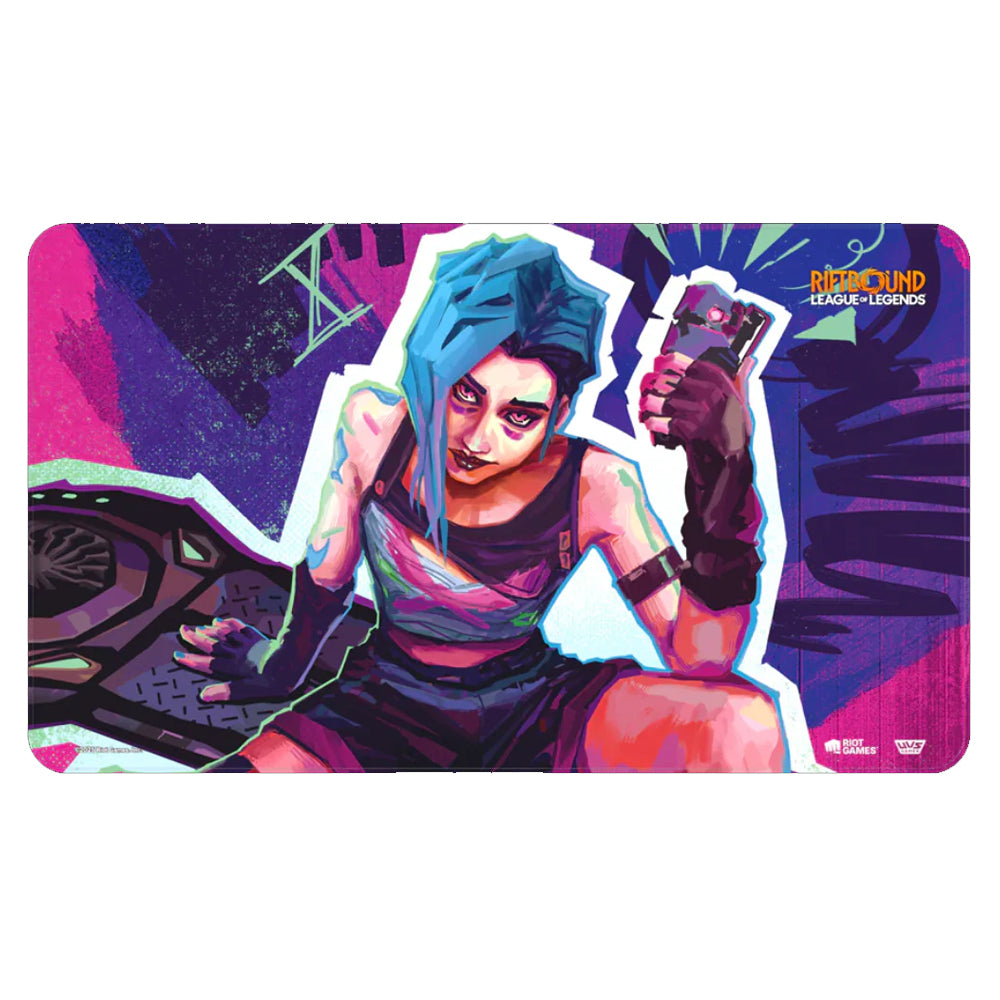 TAPETE ORIGINS JINX RIFTBOUND: LEAGUE OF LEGENDS TCG