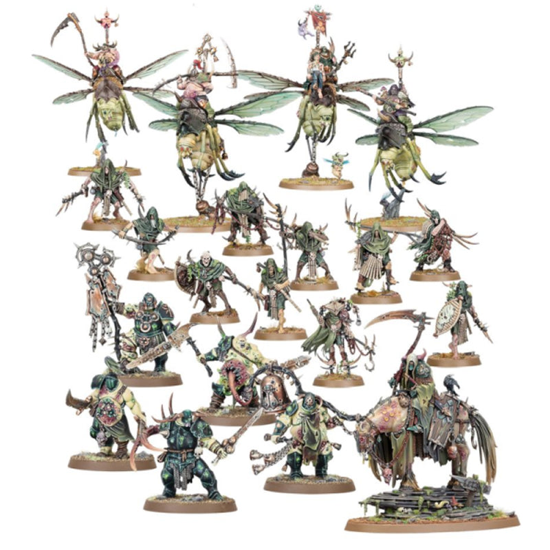 BATTLEFORCE MAGGOTKIN OF NURGLE SHUDDERBLIGHT CYST