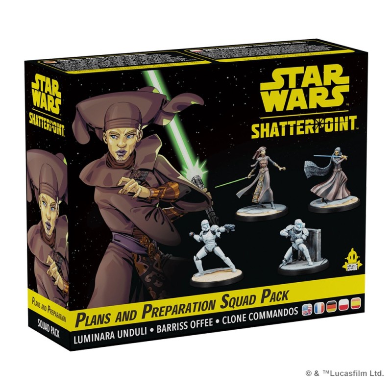 PLANS AND PREPARATION SQUAD PACK STAR WARS SHATTERPOINT