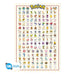 POSTER KANTO 151 POKEMON