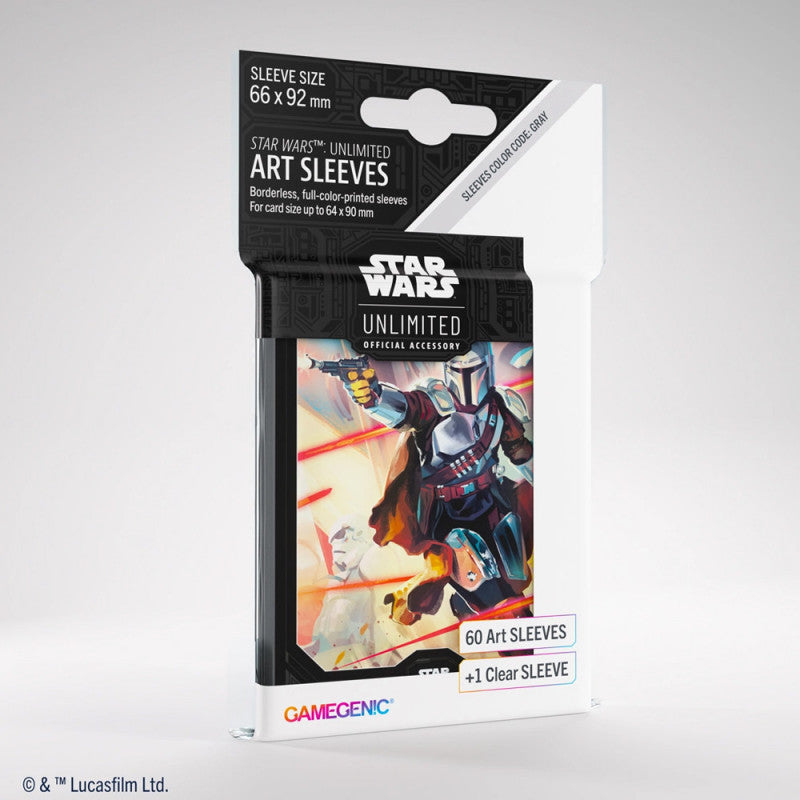 STAR WARS™: UNLIMITED FUNDAS ART SLEEVES MANDALORIAN