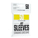 JUST SLEEVES STANDARD CARD GAME YELLOW (50)