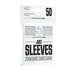 JUST SLEEVES STANDARD CARD GAME WHITE (50)