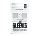 JUST SLEEVES STANDARD CARD GAME WHITE (50)