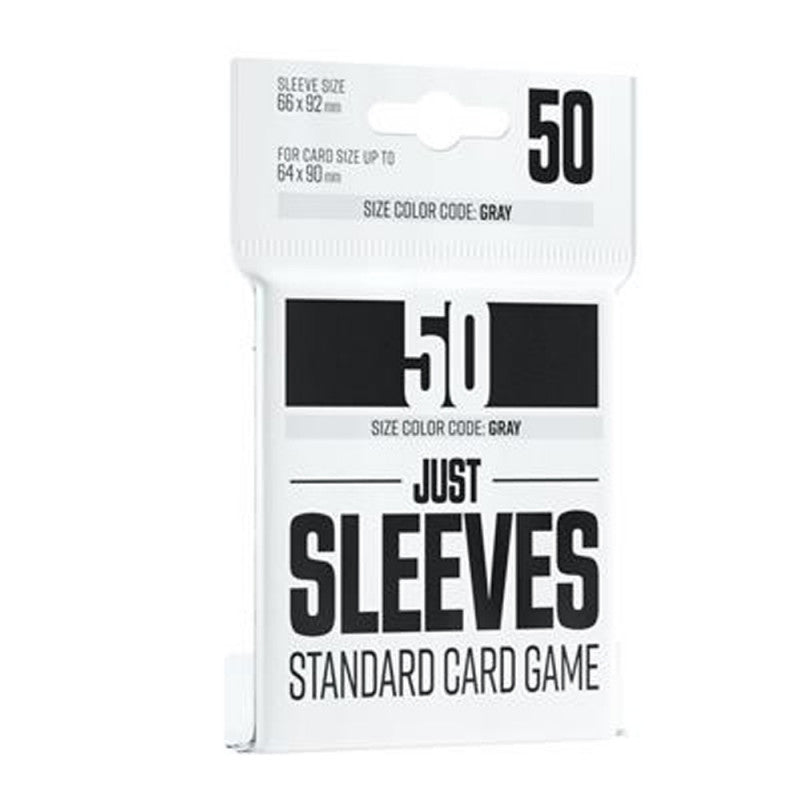 JUST SLEEVES STANDARD CARD GAME BLACK (50)