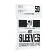 JUST SLEEVES STANDARD CARD GAME BLACK (50)
