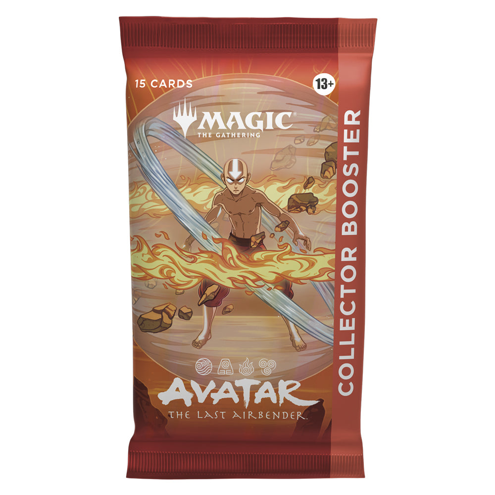 SOBRE DE 15 CARTAS COLLECTOR BOOSTERS - AVATAR LA LEYENDA DE AANG - MAGIC THE GATHERING (INGLÉS)