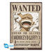 POSTER WANTED LUFFY WANO ONE PIECE
