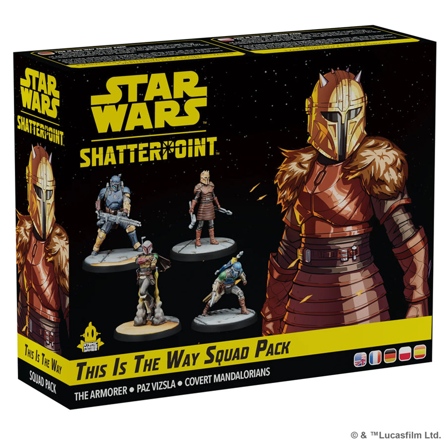 THIS IS THE WAY SQUAD PACK STAR WARS SHATTERPOINT