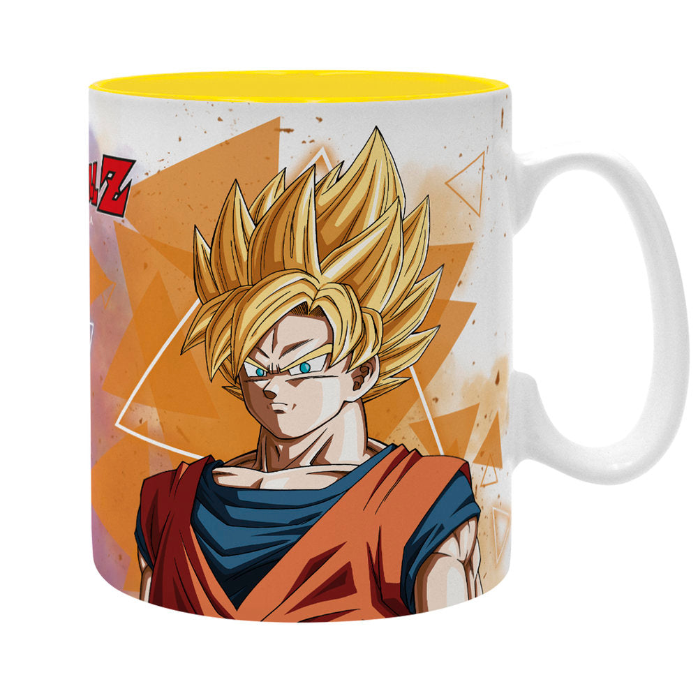 TAZA 460 ML GOKU & VEGETA DRAGON BALL Z