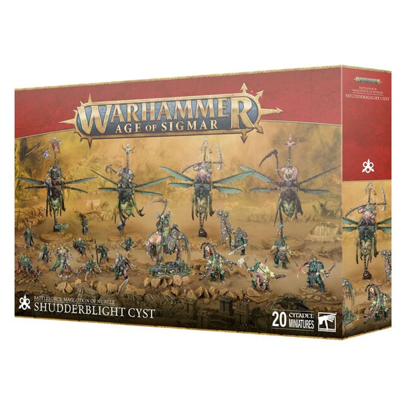 BATTLEFORCE MAGGOTKIN OF NURGLE SHUDDERBLIGHT CYST