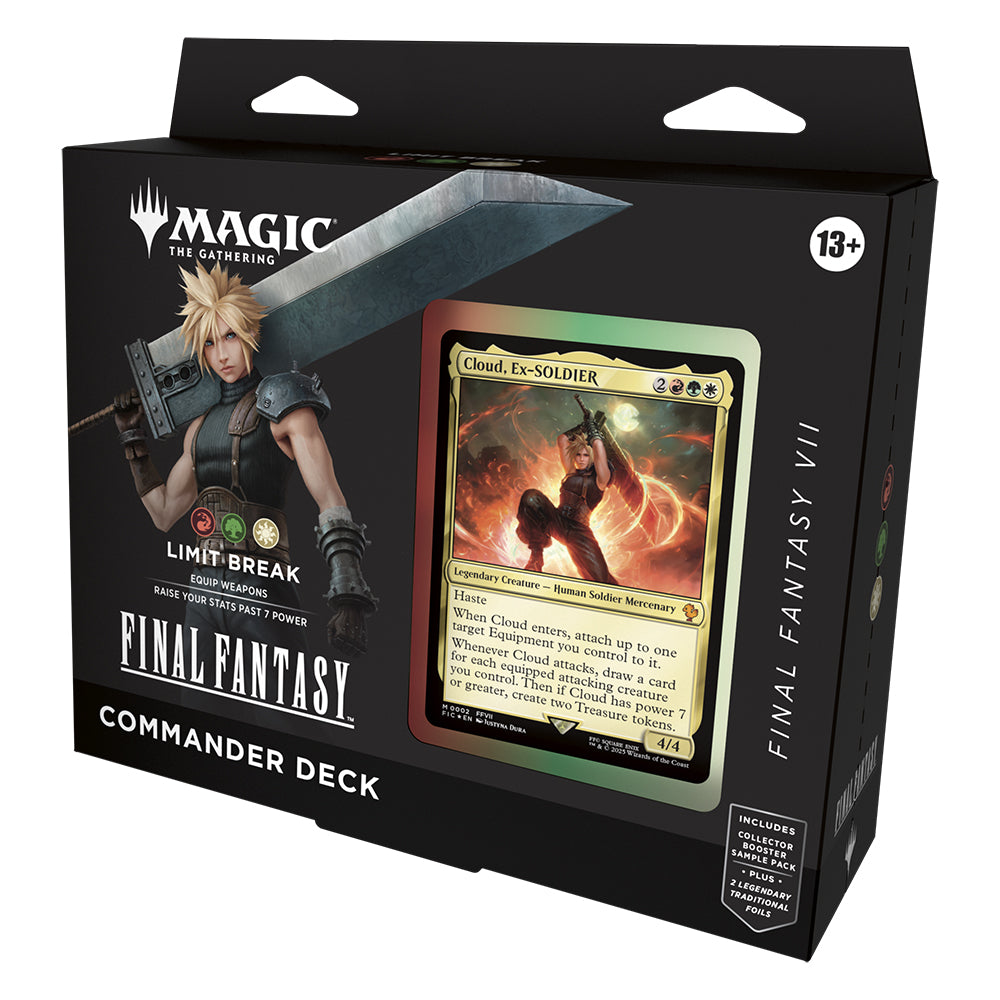 MAZO COMMANDER LIMIT BREAK FINAL FANTASY (INGLÉS)