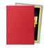 CRIMSON & SILVER DUAL MATTE - FUNDAS DRAGON SHIELD - 100PC