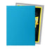 SKY BLUE & SILVER DUAL MATTE - FUNDAS DRAGON SHIELD - 100PC