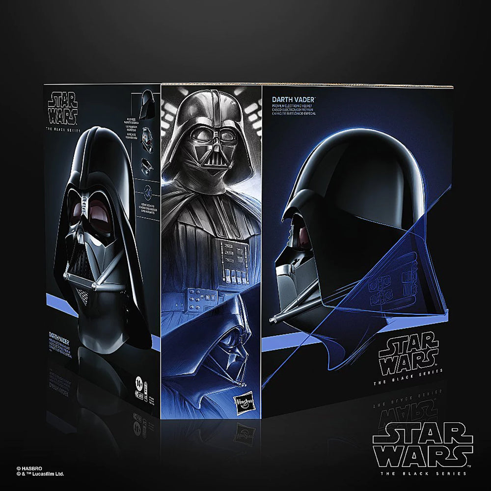 CASCO ELECTRONICO DARTH VADER PREMIUM RÉPLICA 1:1 BLACK SERIES STAR WARS