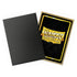 BLACK & GOLD DUAL MATTE - FUNDAS DRAGON SHIELD - 100PC