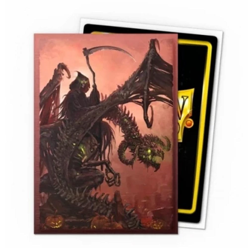 FUNDAS STANDARD BRUSHED ART HALLOWEEN 2025 (100) DRAGON SHIELD