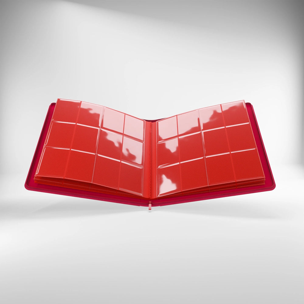 ZIP-UP ALBUM 24-POCKET RED