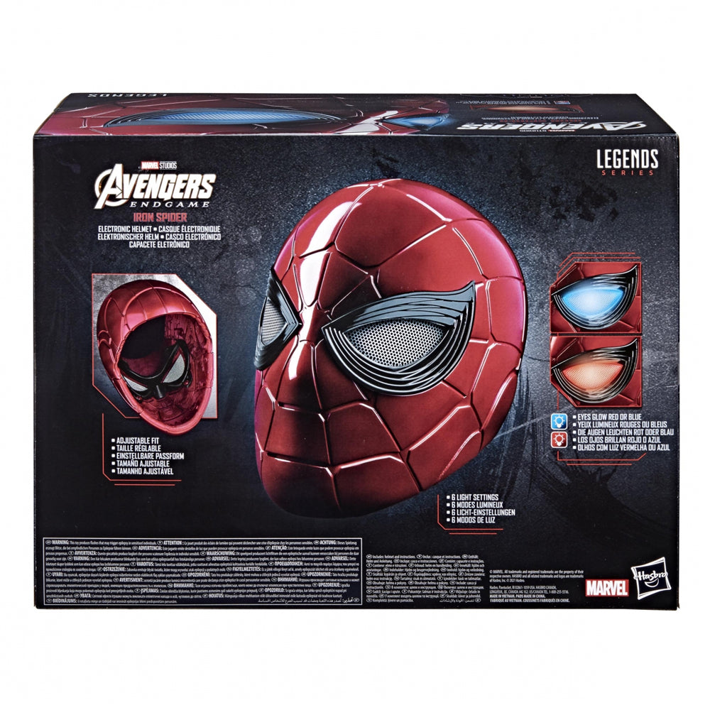 CASCO IRON SPIDER REPLICA MARVEL LEGENDS F02015L0 RE-RUN