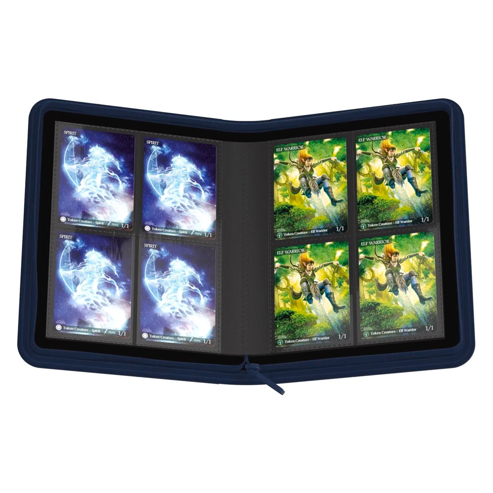 ALBUM ZIPFOLIO 160 8-POCKET XENOSKIN BLUE