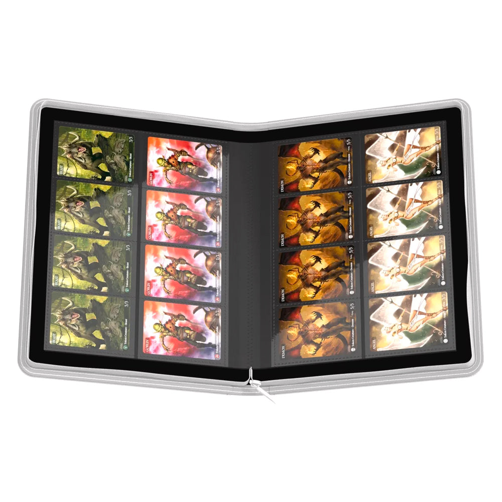 ALBUM ZIPFOLIO 320 16-POCKET XENOSKIN WHITE