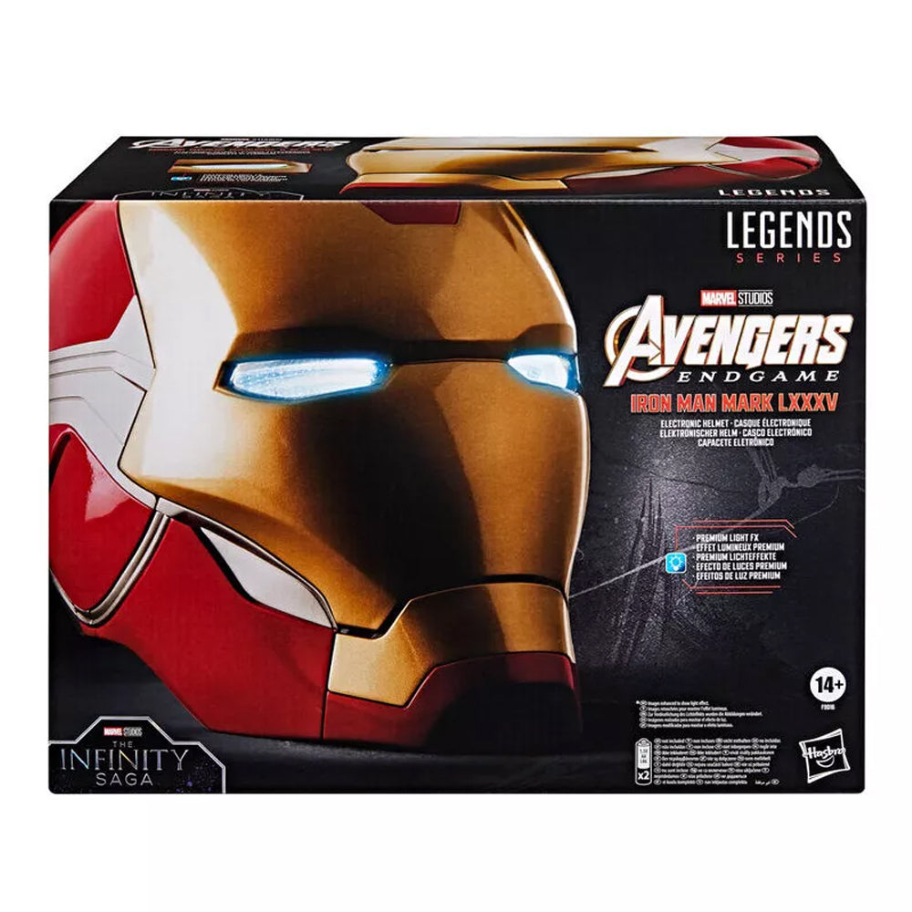 CASCO ELECTRONICO IRON MAN MARK LXXXV RÉPLICA 1:1 AVENGERS: ENDGAME MARVEL LEGENDS