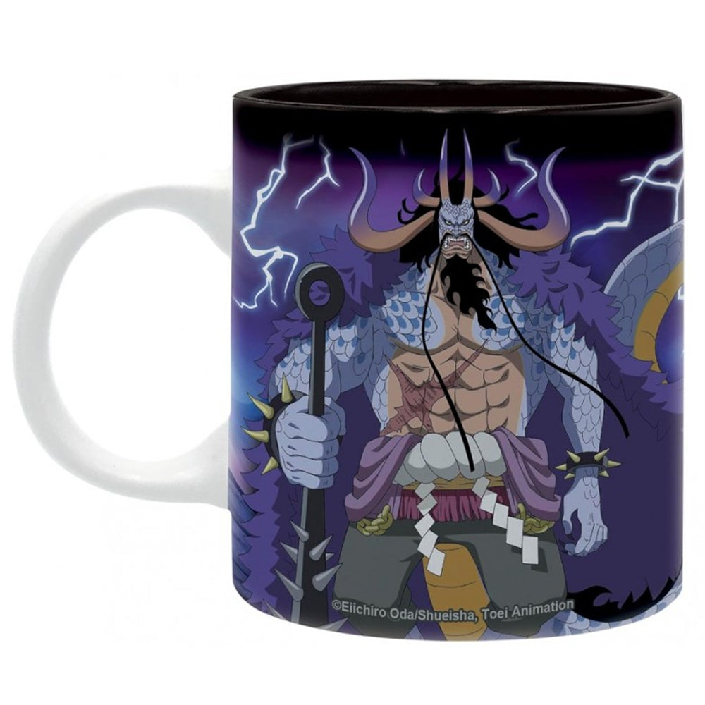 TAZA 320 ML LUFFY CONTRA KAIDOU ONE PIECE