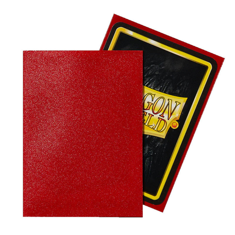 RUBY MATTE - FUNDAS DRAGON SHIELD - 100PC