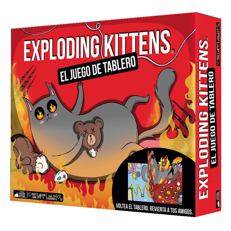 EXPLODING KITTENS: EL JUEGO DE TABLERO