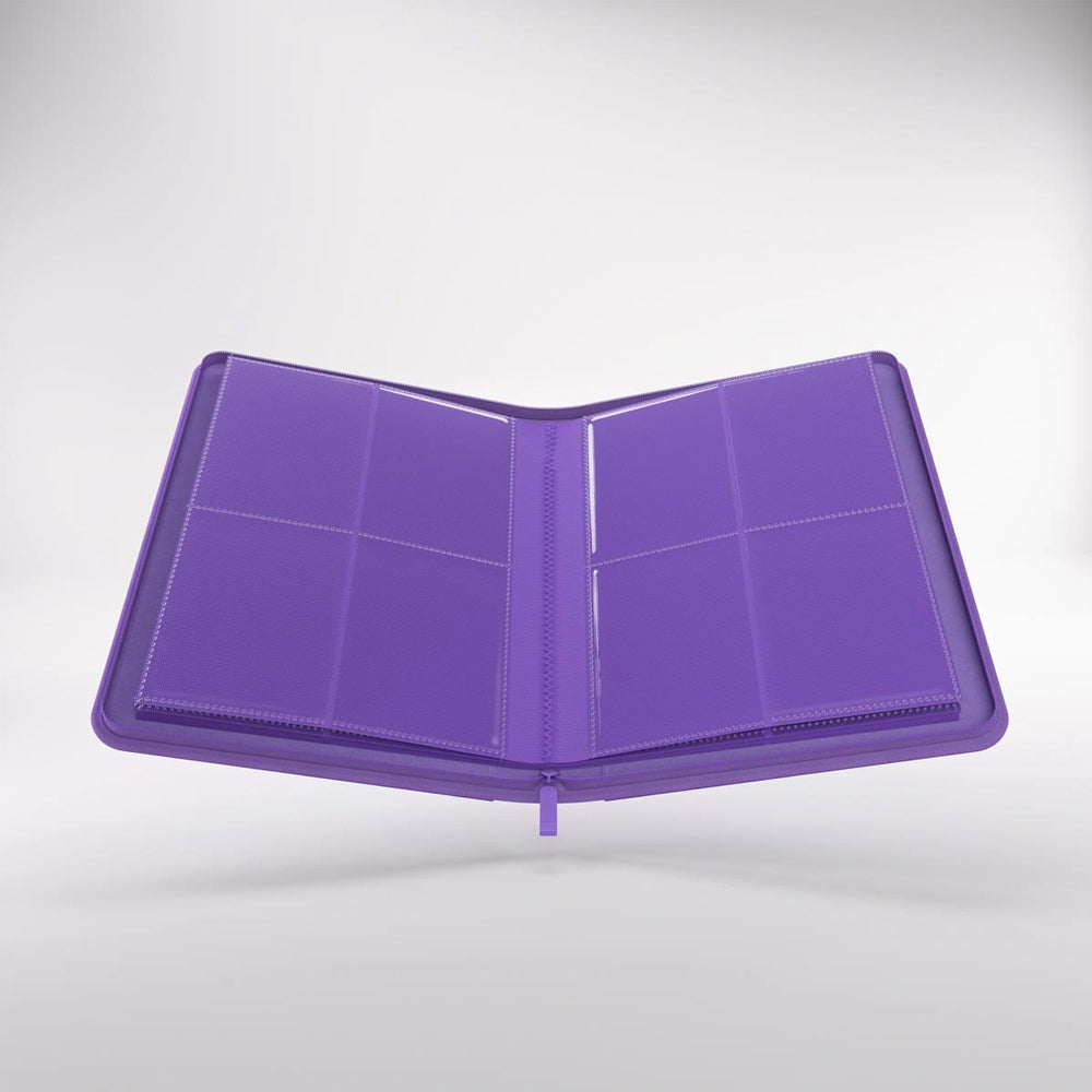 ZIP-UP ALBUM 8-POCKET PURPLE